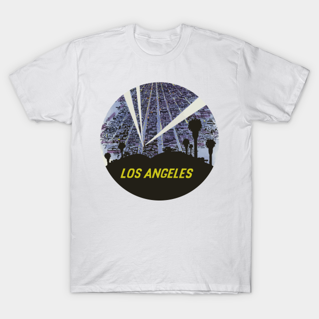 Los Angeles Vintage Travel Poster T-shirt